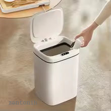 Smart Touchless Trash Can | سلة مهملات ذكية بفتحة تلقائية